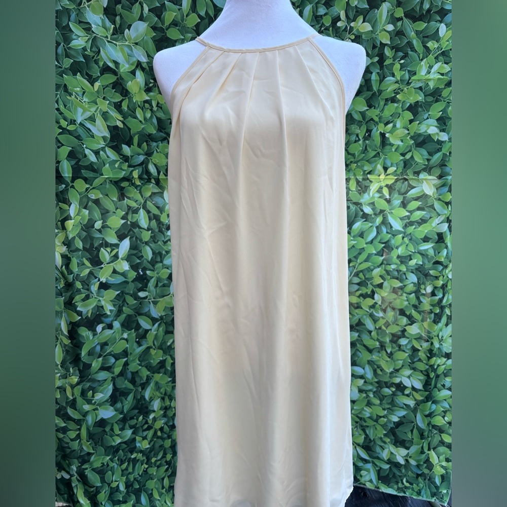 Pixi and Ivy Cream Halter Sundress Size L